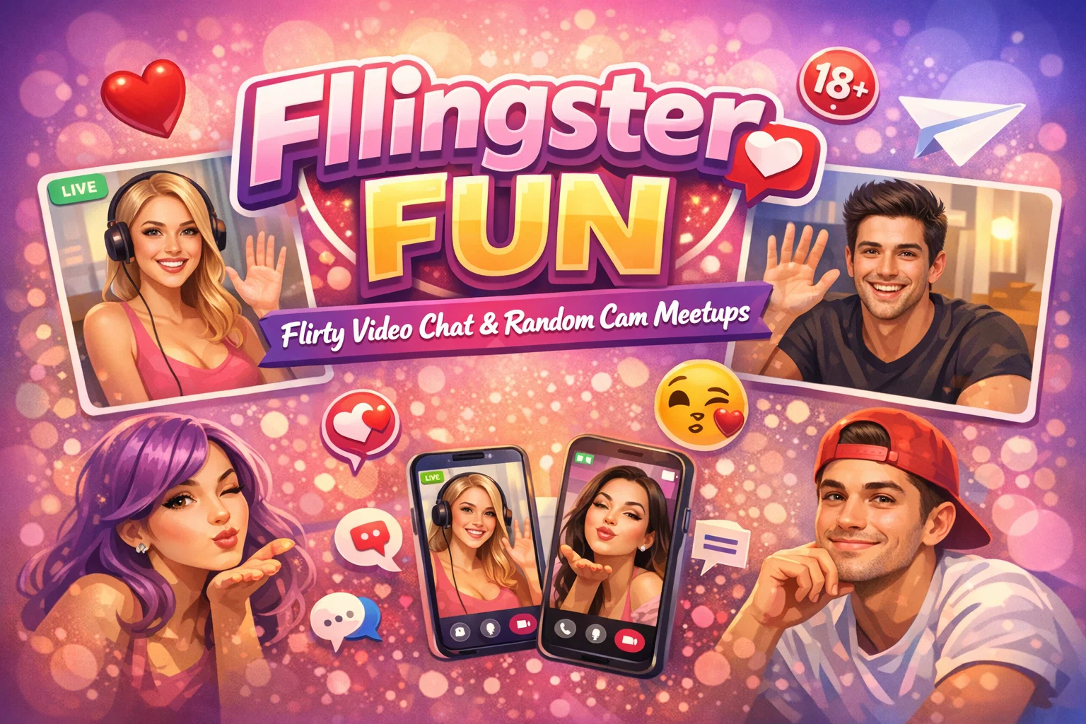 Flingster random video chat